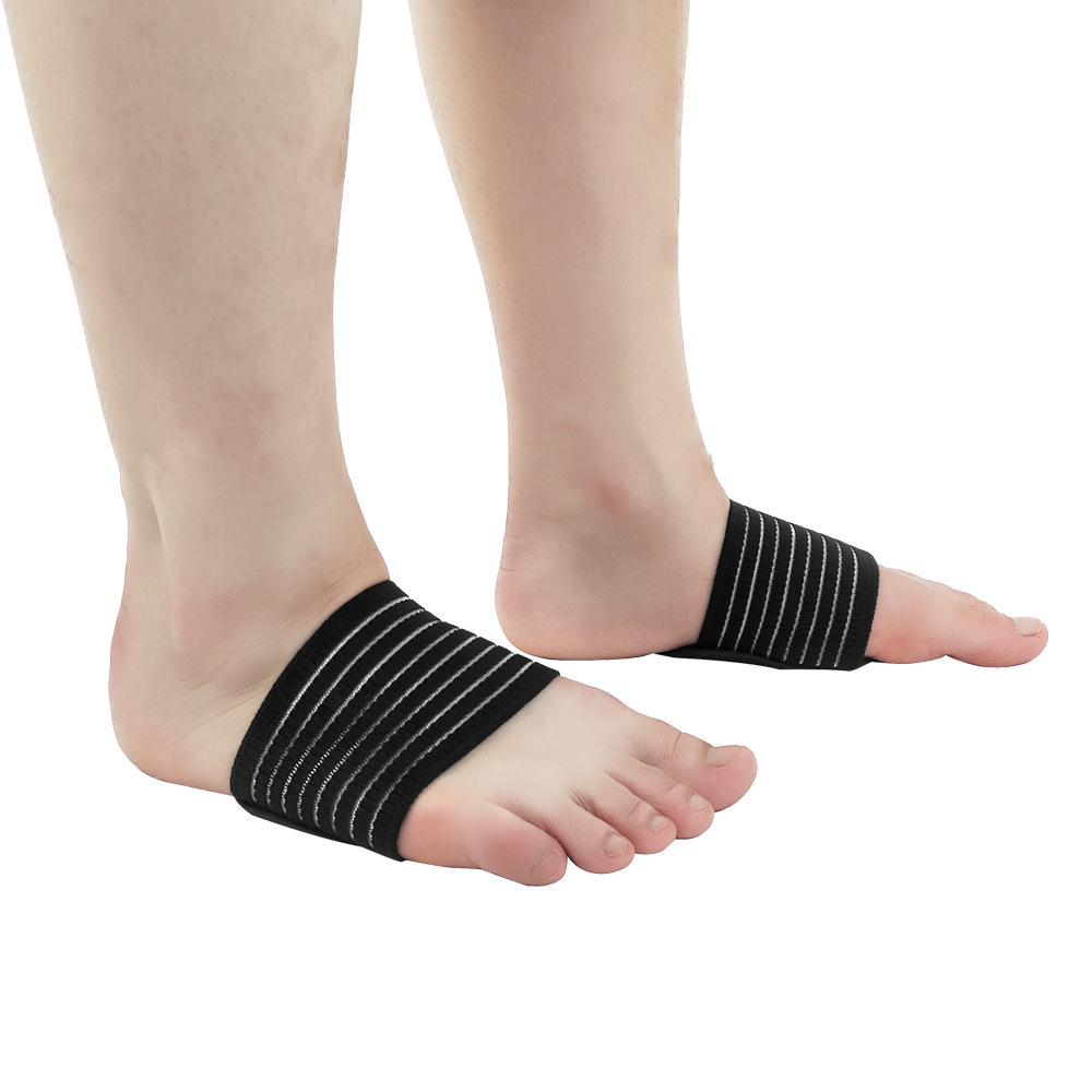 Almohadilla magnética para masaje de pies de verano, soporte para pies planos, protector de pies que absorbe los golpes, vendaje elástico, almohadilla deportiva para el antepié image 3