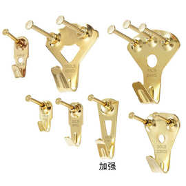 工厂货源德式挂钩钉入式相框画框干式墙木板墙图片悬挂套件带钉子