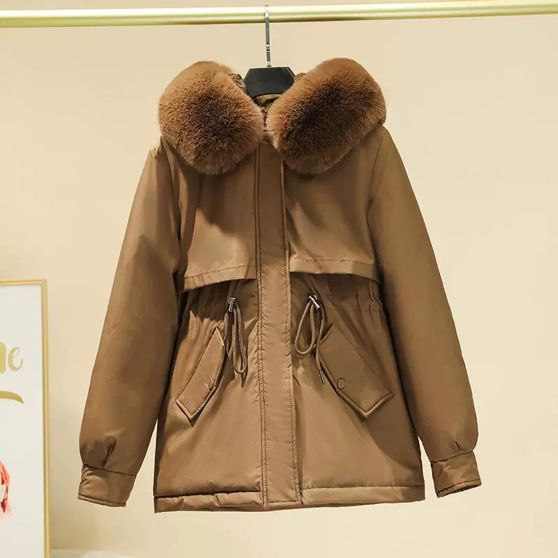 Warm down jacket with down, Korean style, for teenagers
