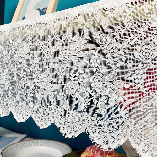 Small fresh lace tassel TV cabinet cover cloth sofa towel dining table cloth coffee table decoration cloth table flag factory direct supply