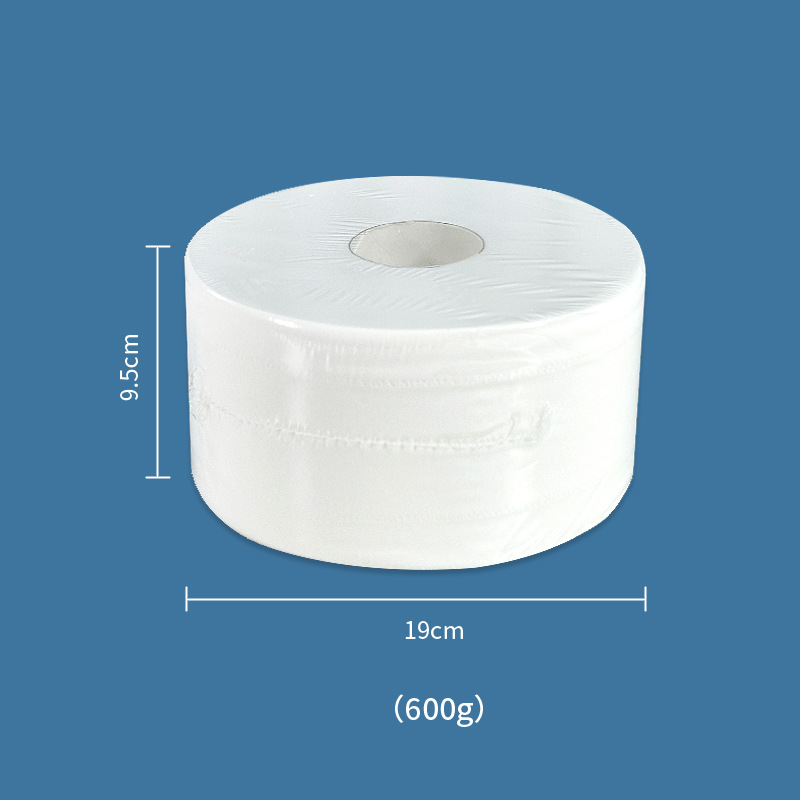 12 platos de papel de bombeo central, inodoro comercial, rollo de papel grande, caja completa al por mayor, papel higiénico de extracción central de dos pisos