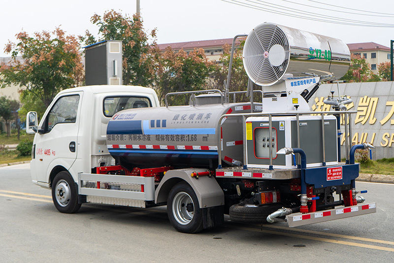 Dongfeng Huashen New Energy Sprinkler Truck, Multi-Functional Electric Sprinkler Truck for Construction Site, Dust Removal, Greening and Disinfection on Roads