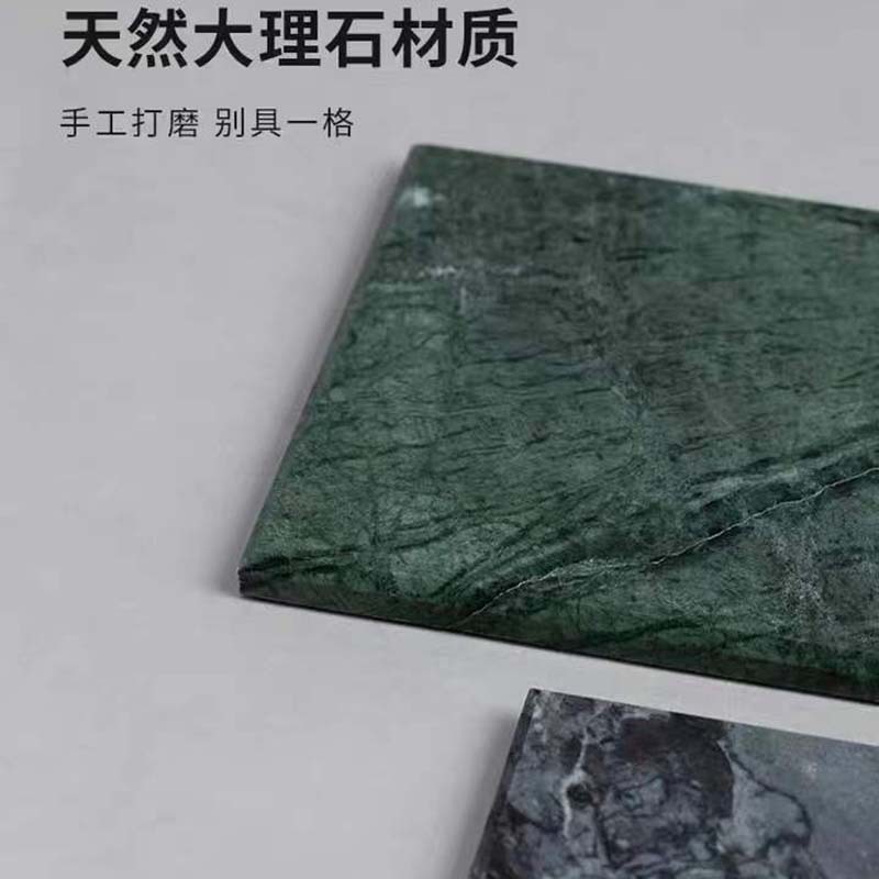 Bandeja de mármol rectangular Nordic ins estilo Hotel baño Baño lavabo decoración bandeja de almacenamiento