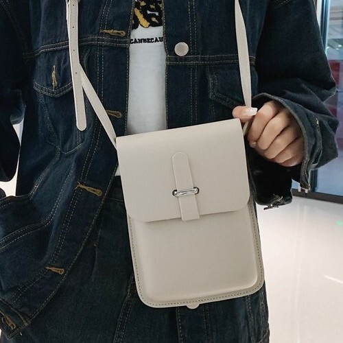 New 2026 Women's Mini Versatile Casual Vertical Shoulder Crossbody Bag with Flip Cover Phone Pouch for Women Cross-Border