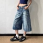 男女新款夏季宽松牛仔裤