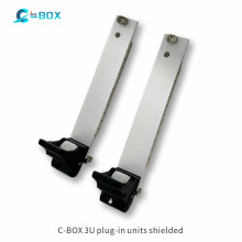 安徽奔泰 Schroff 3U(4-16HP)型材面板 机笼铝型材 插箱配件 屏蔽