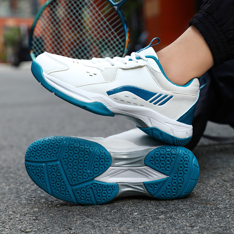 Nuevos zapatos de bádminton transfronterizos juveniles deportes al aire libre ocio versátiles zapatos de tenis de mesa al por mayor