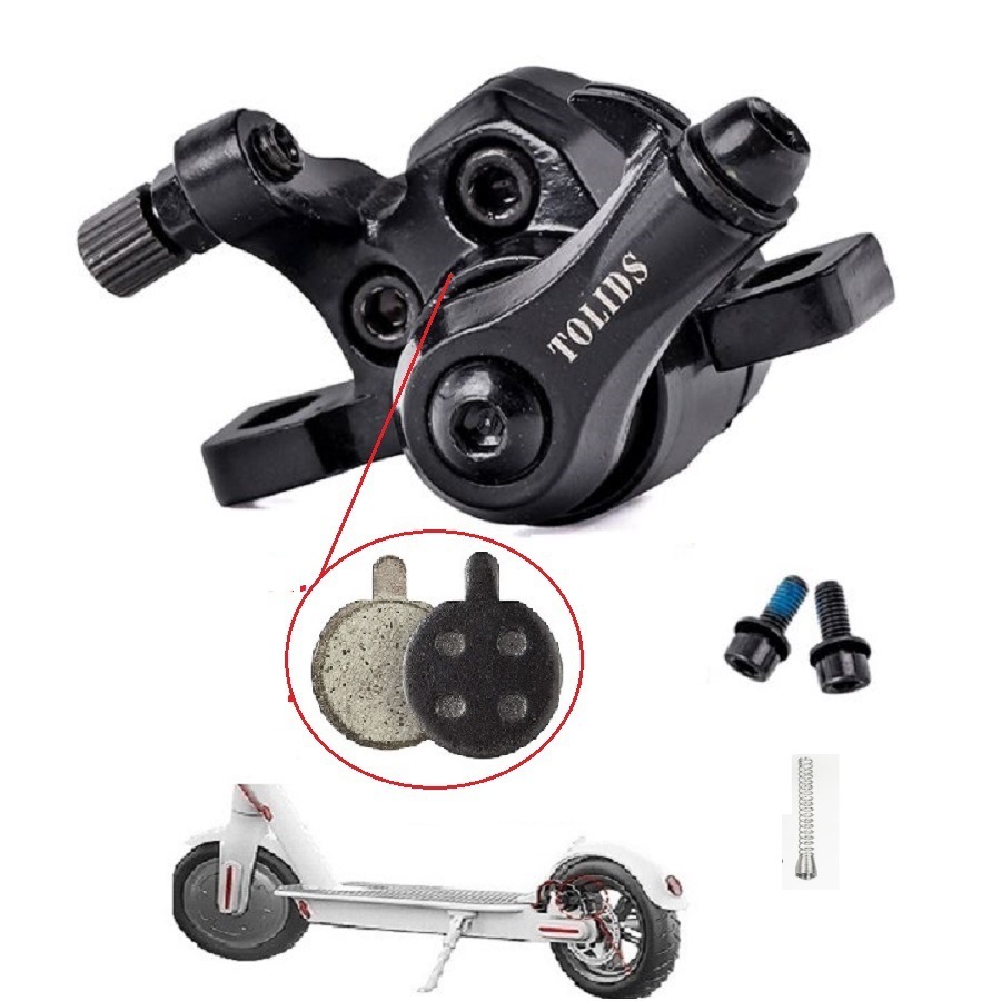 Mi M365 Pro Scooter eléctrico Freno de disco de aleación de aluminio Pinza de freno Freno de disco trasero izquierdo