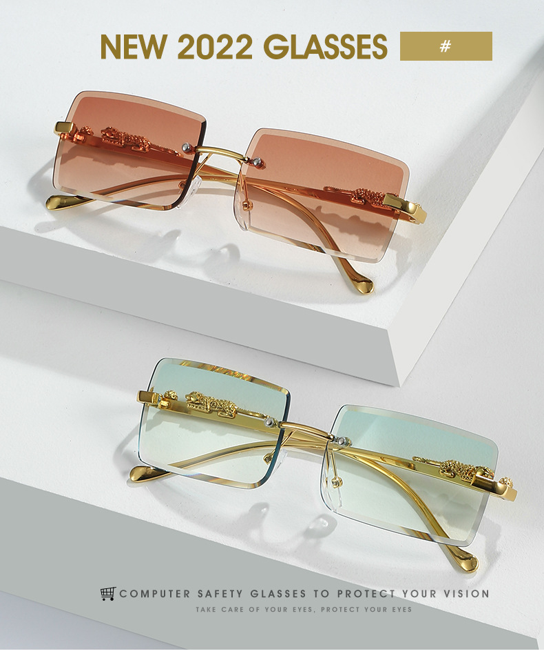 57g Weight Full Frame Glasses Structure Sunglasses Classification PC, UV400 Protection Lens Material Square Glasses Style Travel Occasion Women'S, Men'S Gender Fashion Style Fashion PC UV400 Protection Square Full Frame Women's Sunglasses 无