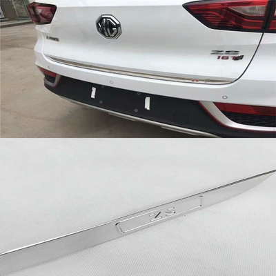 Şüşə kənarı xromları/moldingləri MG ZS, modified stainless steel - 18-23-mg-zs-rear-door-trim-silver-badge