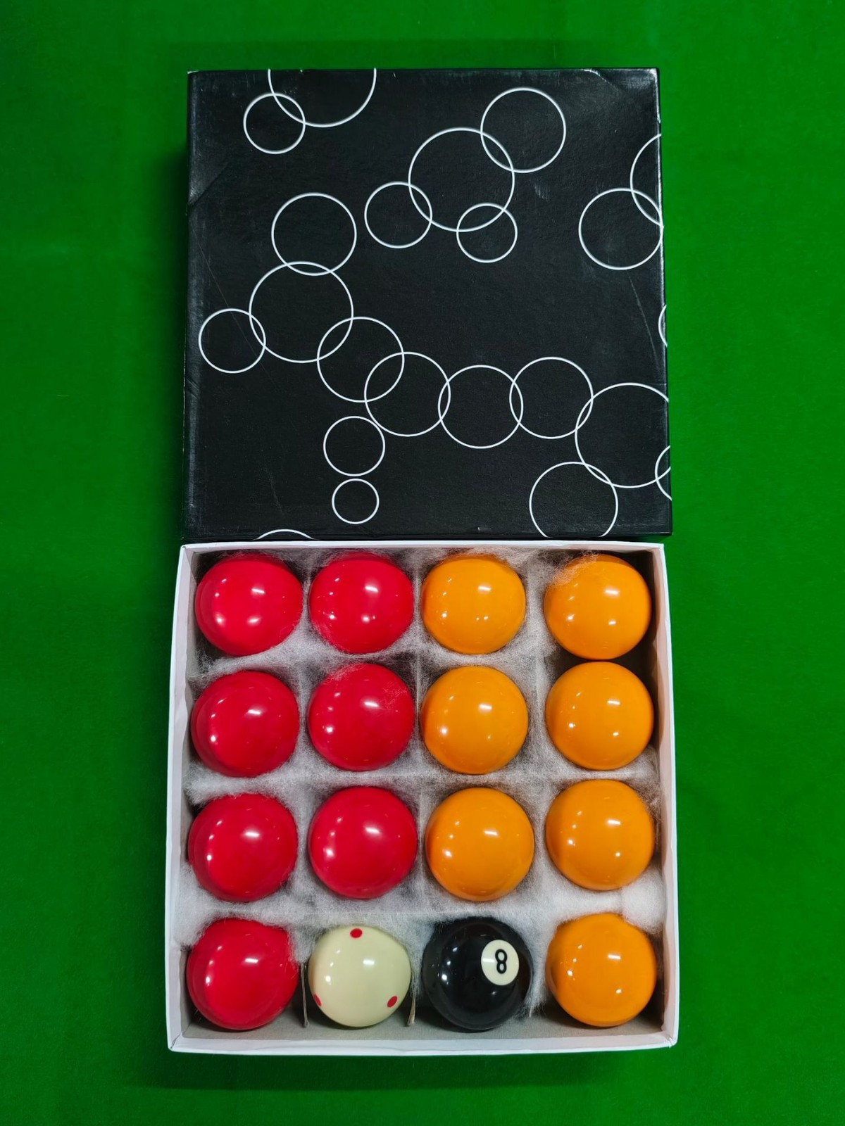 Billiards 2-inch 50.8mm Class A red, yellow, red and blue ball tripod 47.5mm six-point red cue ball British snooker