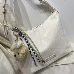 真夏の島トートバッグレディースポータブルショルダー脇の下バッグ通勤大型バッグクロスボディバッグ2025新しいスタイル