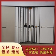 GR 现做衣柜门推拉门现代简约实木衣柜门移门来图 现做钛镁合金滑