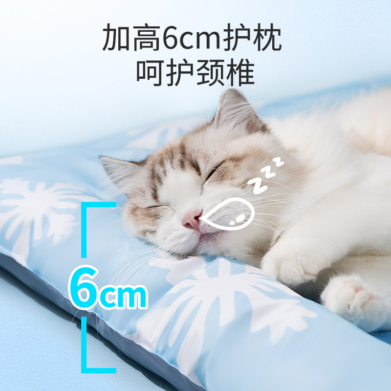 Gatos de verano copo de nieve oso cuadrado hielo nido Teddy perros pequeños perros refrigeración almohadilla de hielo perros gato nido de mascotas