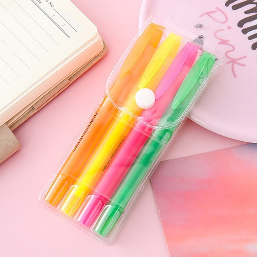 Clásico 9500 resaltador, marcador para estudiantes, macaron, cuenta de mano, juego de resaltador transfronterizo, regalo de premio al por mayor