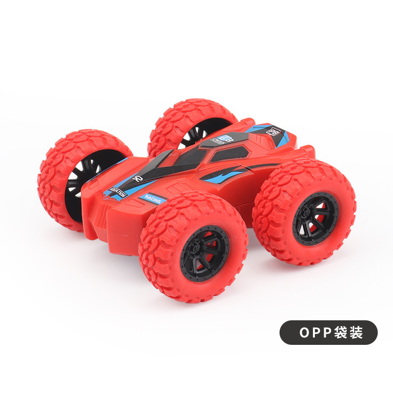 Doble cara cuatro ruedas vehículo todoterreno doble inercia coche de juguete para niños coche de comercio exterior Amazon cruza