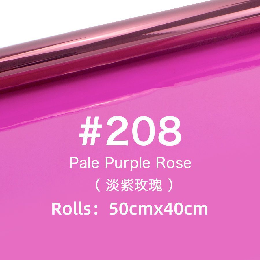 50*40cm leden paper#208【lilac rose】