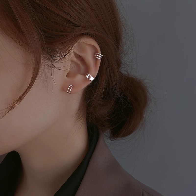 Hypoallergenic Titanium Stud Earrings For Sleeping And Healing_voghion.com