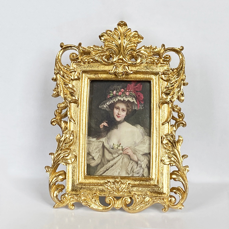European-style resin embossed photo frame hanging wall living room bedroom porch wine cabinet decoration couple wedding photo frame