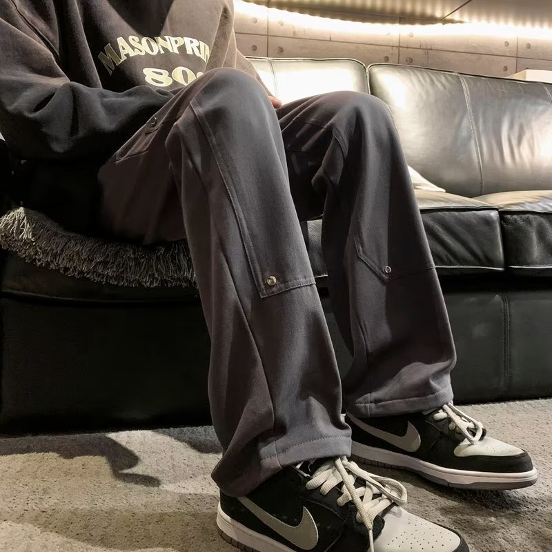 Loose Youth Popular Casual Pants Summer Trousers Harajuku Men's Sports Pants Fashion Trendy Brand Loose Youth Popular Casual Pants Summer Trousers Harajuku Men's Sports Pants Fashion Trendy Brand