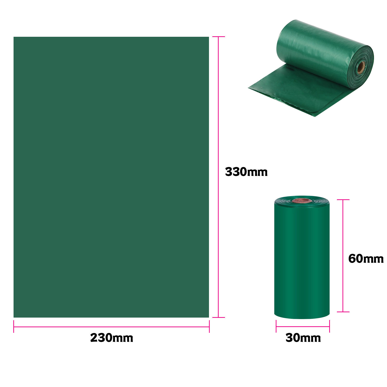 1.4 실크 생분해성 에메랄드 솔리드 컬러