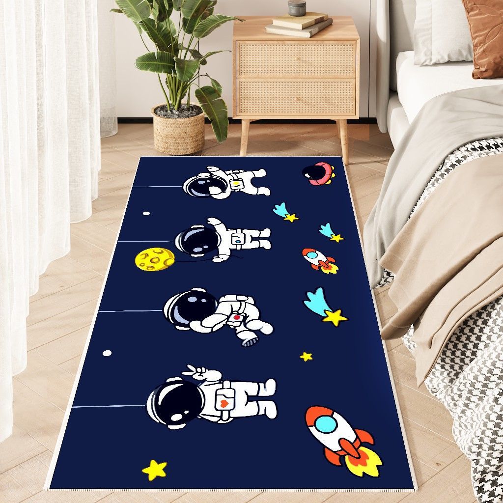 Cartoon carpet for home use for living room with seat