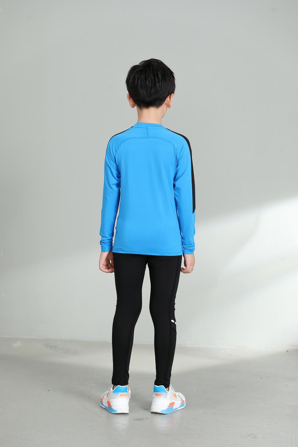 Trajes de entrenamiento para niños de otoño y invierno ropa deportiva rápida secadora juegos de acondicionamiento físico para niños al por mayor compra en grupo puede imprimir 3304