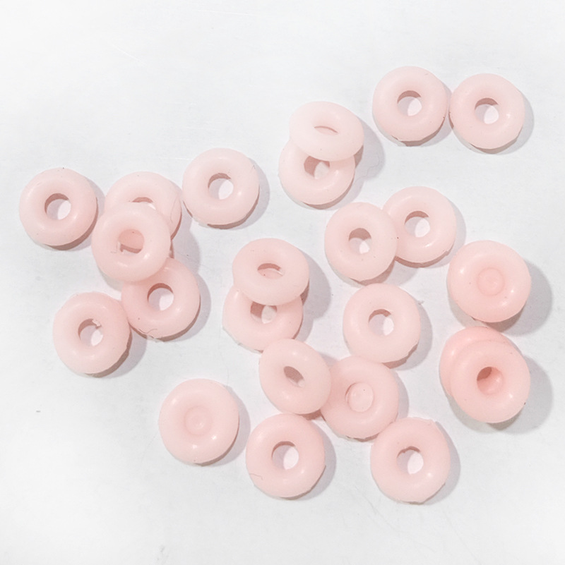 Pink outer diameter 6mm, wire diameter 2mm, aperture 2mm