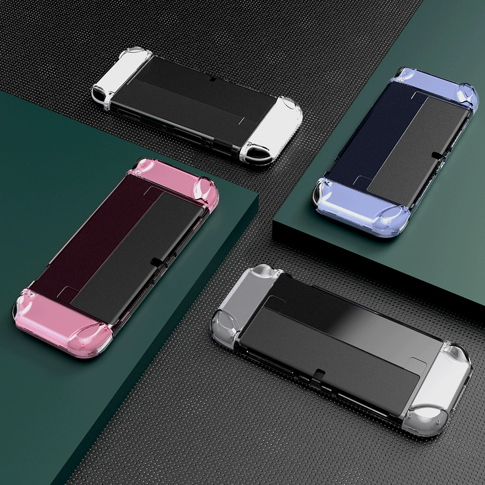 Защитная оболочка для Nintendo Switch OLED, кристальная оболочка для OLED Switch, аксессуары Switch