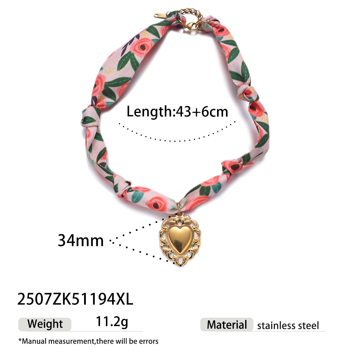 Taina Europa y América collar de acero inoxidable lujo ligero de lujo de alta calidad moda amor textura bufandas colgante collar cadena clavícula image 7
