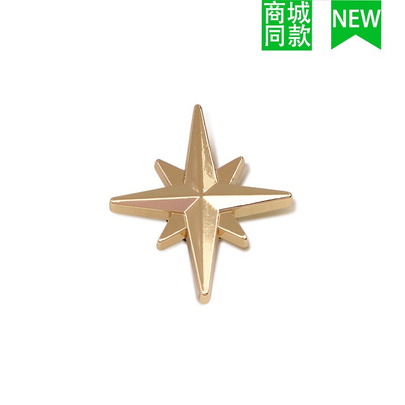 クロスボーダー卸売新しいクロックスアクセサリー靴バックル金属レターチェーン適応クロス靴花 DIY アクセサリー|undefined