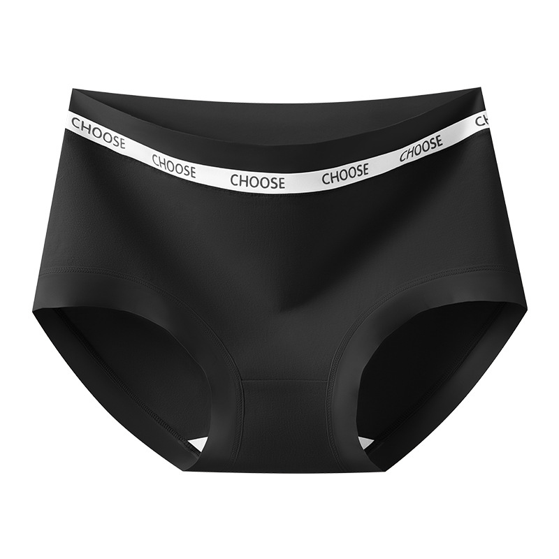 Algodón puro 2024 nuevos calzoncillos antibacterianos de cintura media de algodón puro 7A antibacteriano mujer transpirable algodón de clase A refrescante.