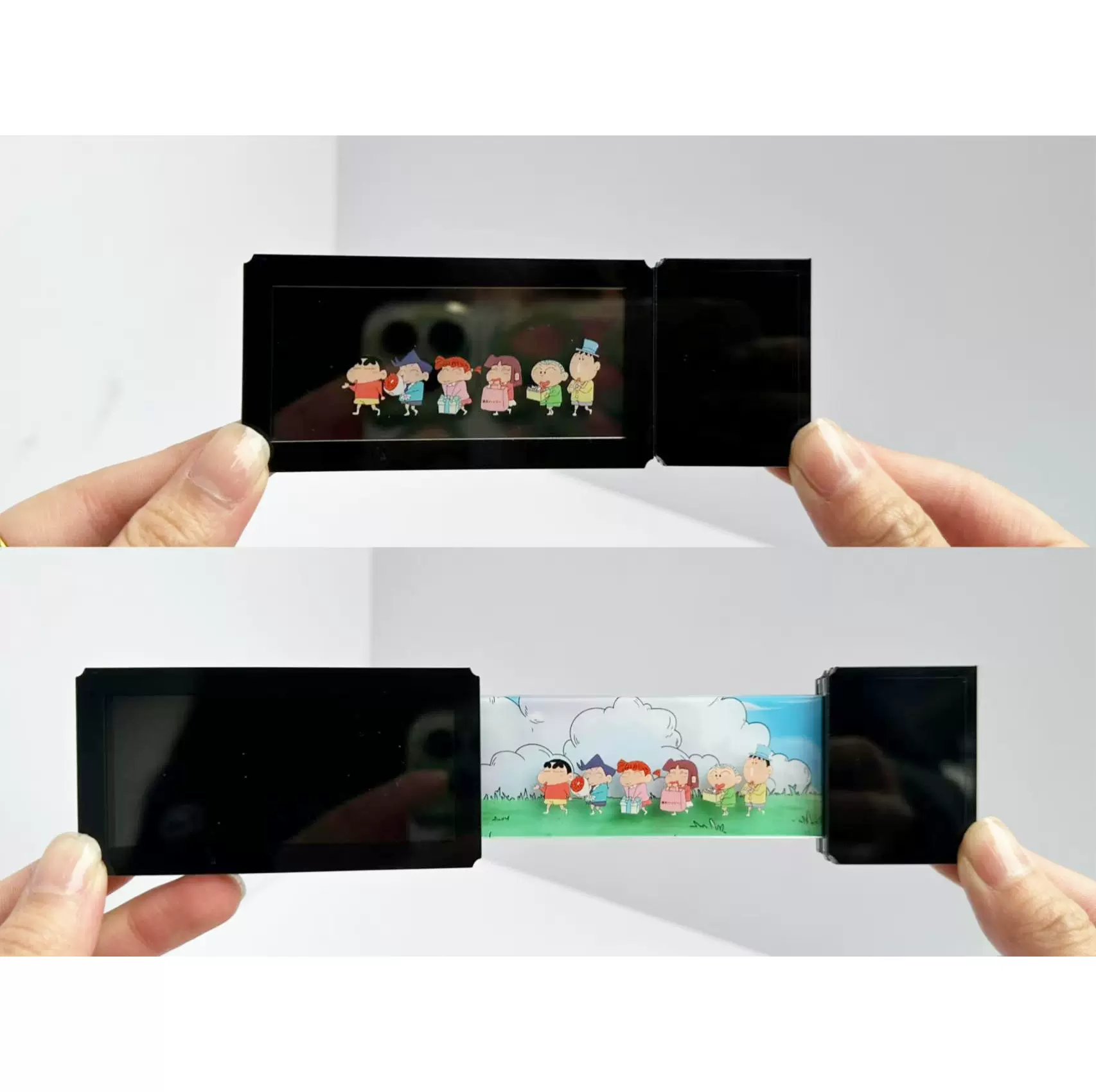 亚克力抽拉可变色票根明星动漫文创周边创意礼品摆件谷美谷子制定