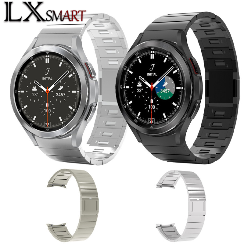 For Samsung Galaxy Watch 6/5/4 Stainless Steel Strap Quick Detachable Magnetic Buckle Metal Strap 5Pro For Samsung Galaxy Watch 6/5/4 Stainless Steel Strap Quick Detachable Magnetic Buckle Metal Strap 5Pro