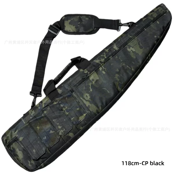 2025 Outdoor Military Fan Tactical Oblique Gun Bag Multifunctional Sponge Bag Fishing Gear Storage Bag Crossbody Shoulder Handbag