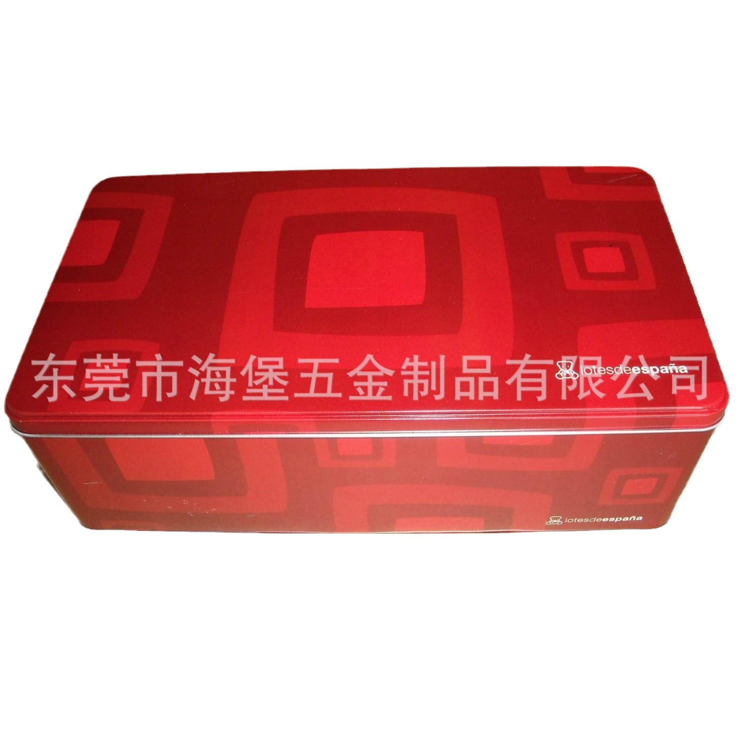 厂家直销马口铁长方罐,套装长方铁盒;圣诞节长方铁罐