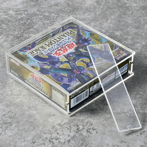 Pokémon Acrylic Display Box Card Box Card Box Brick Simple Storage Box Protection Box Collection Box Dust Cover