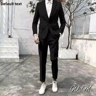 Men's Slim Cross-Border Suit Summer New Foreign Trade Suit Suit Aliexpress Banquet Business Fashion Three-Piece Suit