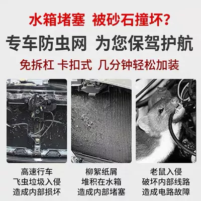 Automobile anti-insect net – Accessories Modification