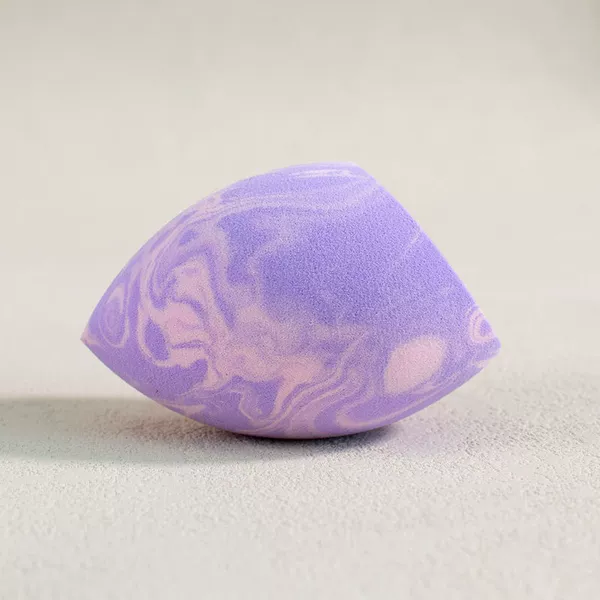 Pink and purple camouflage bias cut 10 bags