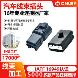 6188-5775/6185-5415 汽车前后摄像头插头 8孔防水连接器接插件