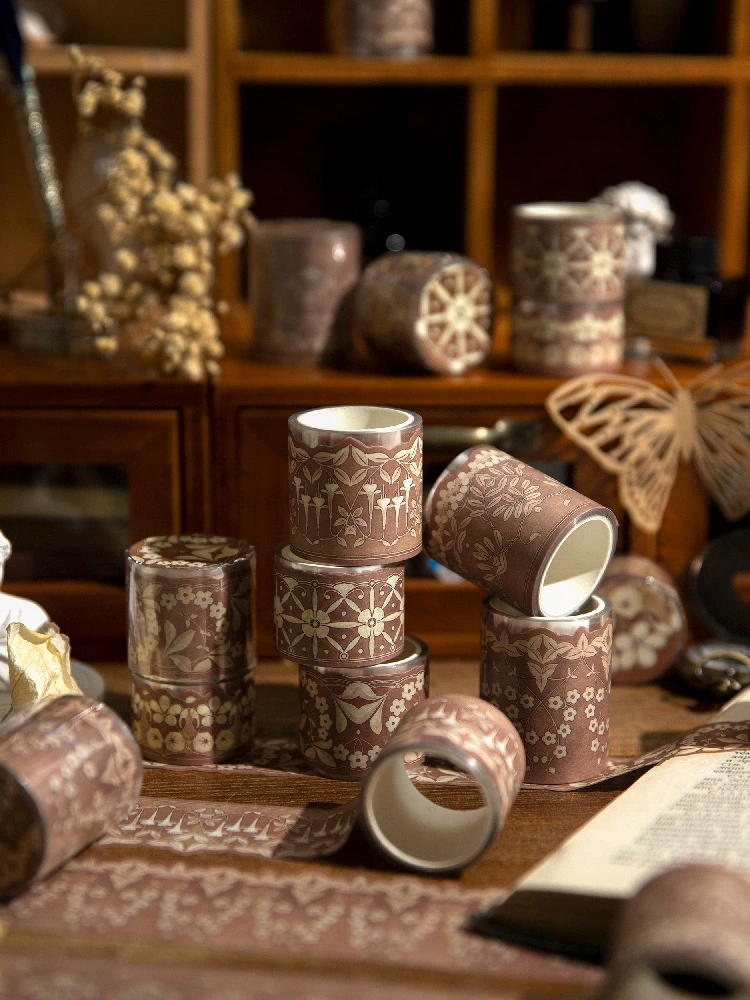 Ян Цзи ностальгическая серия времени лента Ретро DIY ручной счет украшения материал наклейки 6 вариантов