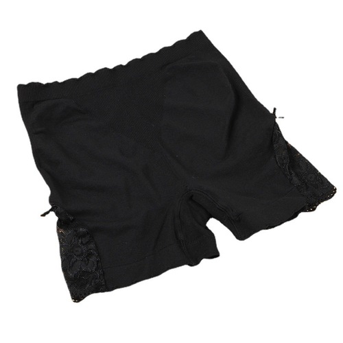 Safety pants for women, anti-exposure lace boxer briefs, no need to wear underwear, leggings, four-corner safety pants, anti-wolf pants