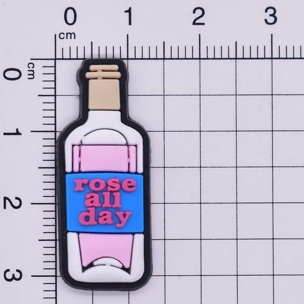 Soft glue: small rose wine [1.3×3.2cm]