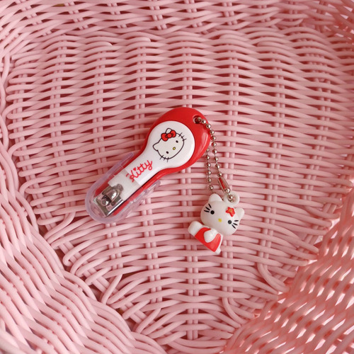 Cute cartoon nail scissors stainless steel manicure nail clippers single household Korean creative portable large nail clippers