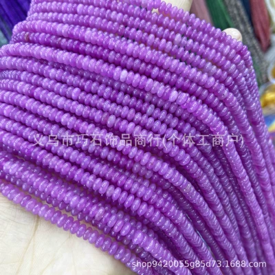 Powder Crystal Abacus Beads Picture | Zərgərlik ara hissələri - optimize-purple-24mm