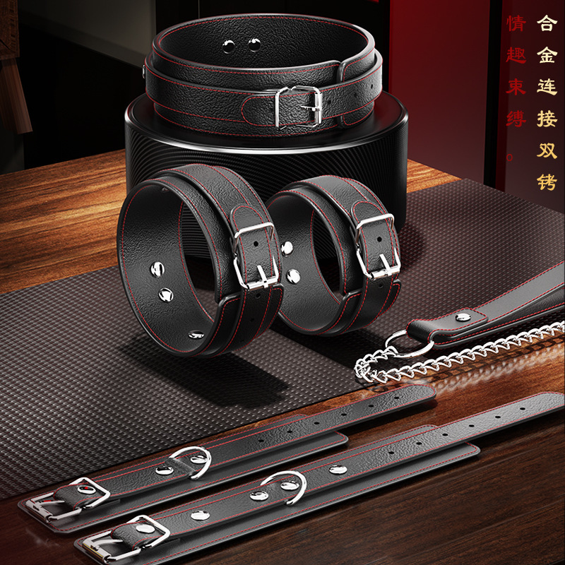 Adulto sp juguetes sexuales sm set para hombres y mujeres juguetes sexuales manos y pies esposas coqueteo parejas ayudas sexuales entrenamiento