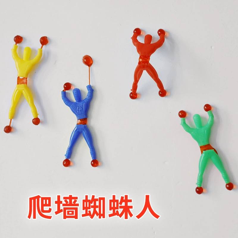 Игрушка, минифигурки для мальчиков, Спайiderman, антистресс, может держаться на стенах и поверхностях