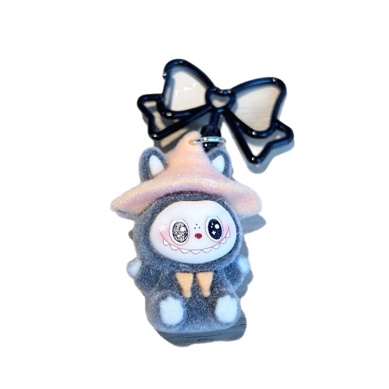 クロスボーダー植毛マジシャン Bubu トレンディなかわいい装飾アクセサリーキーホルダー漫画ブラインドボックスバッグ小さなペンダント|undefined