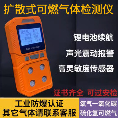 四合一ガス検出器有毒有害アンモニア酸素測定器携帯型可燃性ガス検出警報器